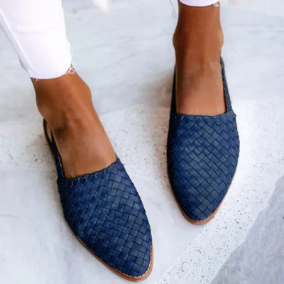 Lyn | Sandales Plates Artisanales™