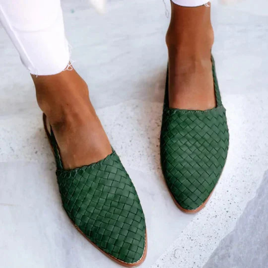 Lyn | Sandales Plates Artisanales™