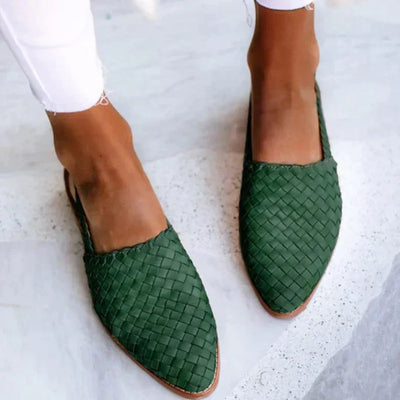 Lyn | Sandales Plates Artisanales™
