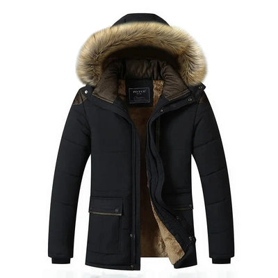 Veste d'hiver en polaire matelassée chic
