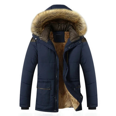 Veste d'hiver en polaire matelassée chic