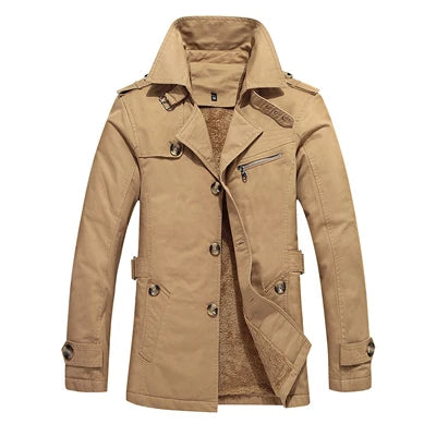 Élégant Trench-Coat Matelassé