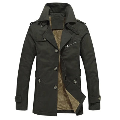 Élégant Trench-Coat Matelassé